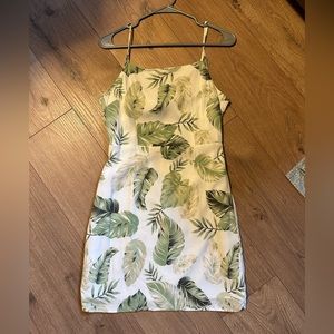 Dynamite Tie-back mini dress